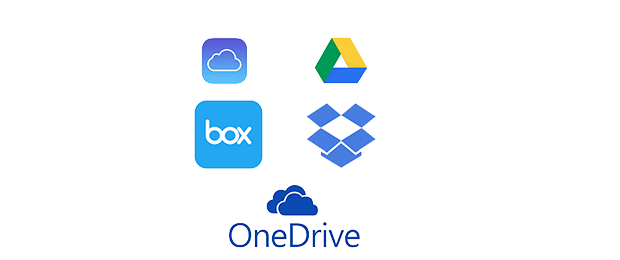 icons for file storage companies