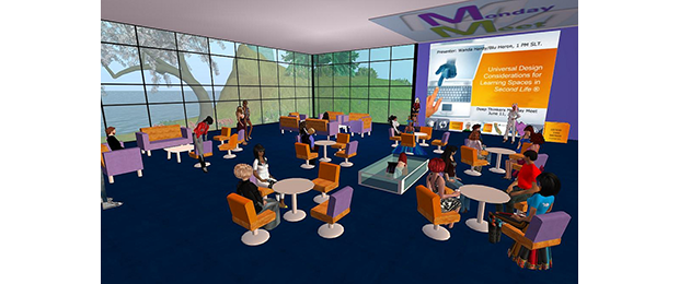 meeting in Second Life