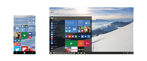 screenshot of Windows 10