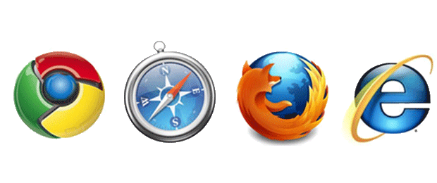 logos of some browsers